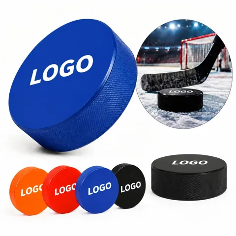 Squishy Polyurethane Hockey Puck for Stress Relief