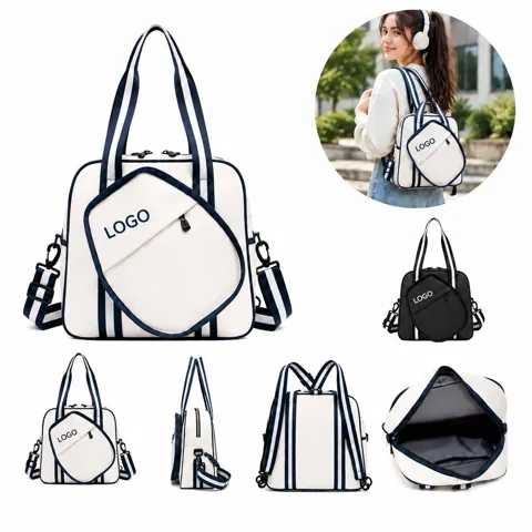 Multi-Racket Sports Duffel Bag with Ventilated Compartments