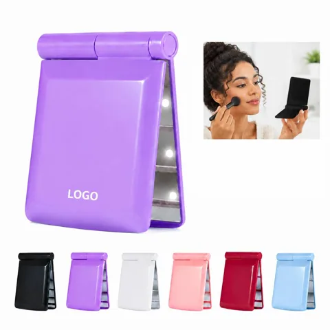 Portable LED Lighted Makeup Mirror with USB Power