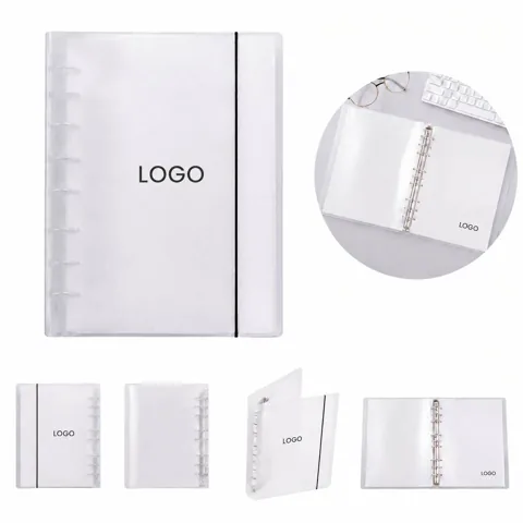 Transparent Document Organizer Book with Multiple