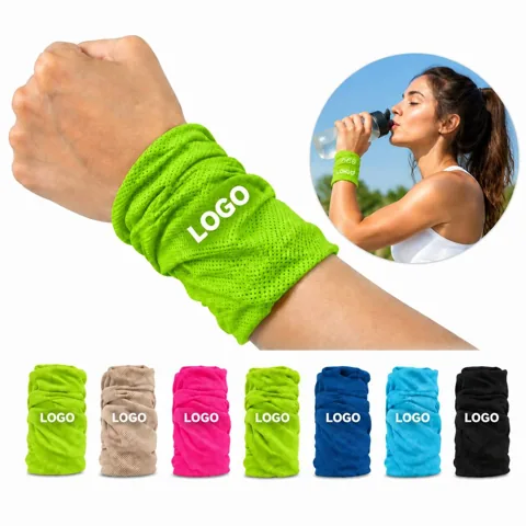 Cool Sport Wrist Sweat Towel Absorbent Breathable