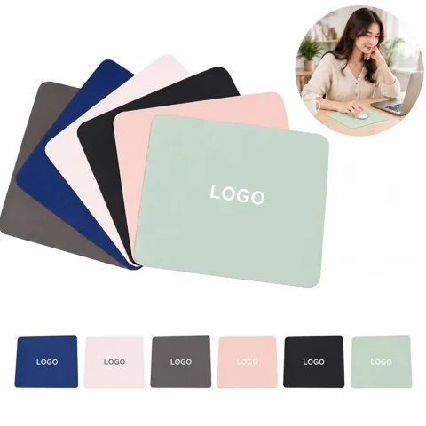 Water-Resistant Cushioned Mouse Pad with Non-Slip Base