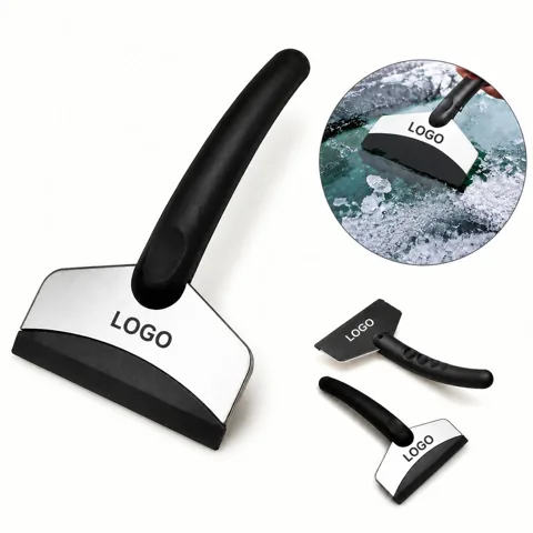 2-in-1 Automotive Snow Removal Tool with Ice Scraper