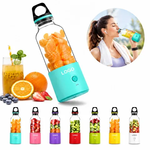 Portable USB Rechargeable Mini Blender for Shakes