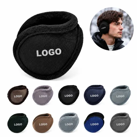 Winter Ear Warmers with Adjustable Headband for Men