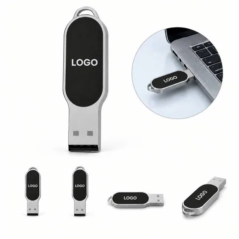 LED Indicator Metal High-Speed USB Flash Drive