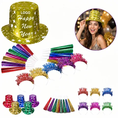 Star-Themed New Year Party Decoration & Activity Set