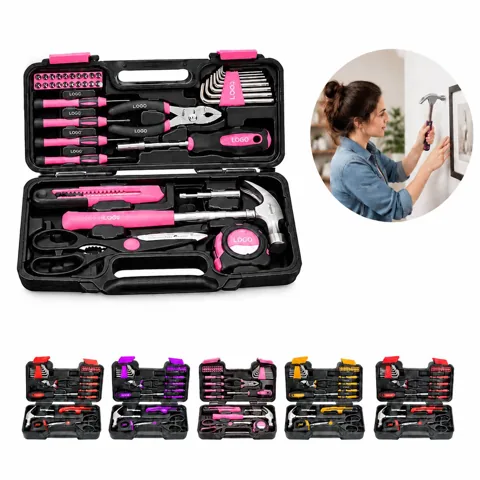39-Piece Household Repair Tool Set with Case