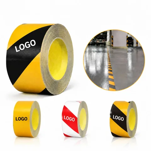 Self-Adhesive High-Visibility Safety Warning Tape