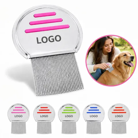 Flea Removal Comb with Stainless Steel Teeth for Pets