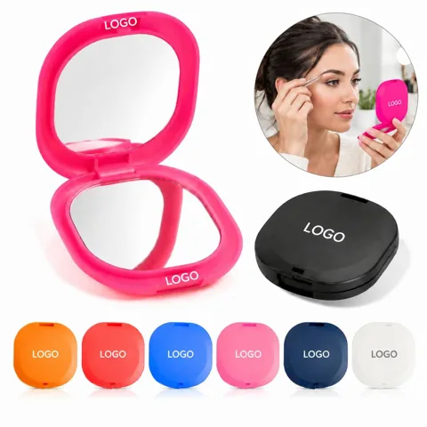 Compact Tabletop Vanity Mirror with 10x Magnification