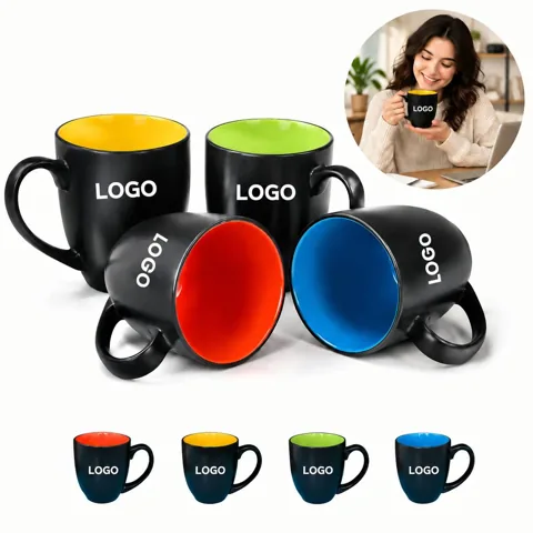 Multi-Colour Ceramic Water Cup for Daily Hydration