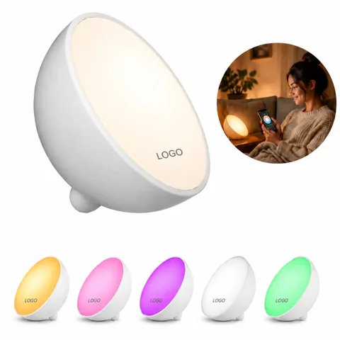 Smart LED Bowl Lamp with App Control