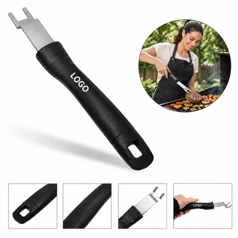 Heat-Resistant Stainless Steel Grill Fork for Outdoor