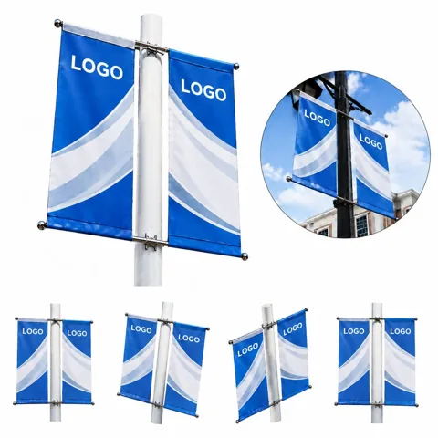 Weatherproof Stainless Steel Roadside Marker Flag