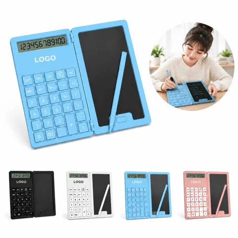 Portable Mini Calculator with Digital Writing Pad and Stylus