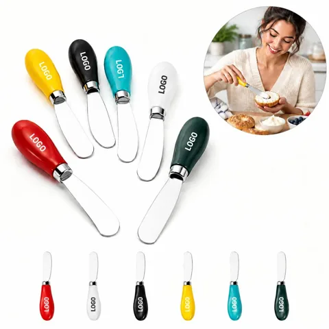 Stainless Steel Butter Spreader with Ceramic Handle