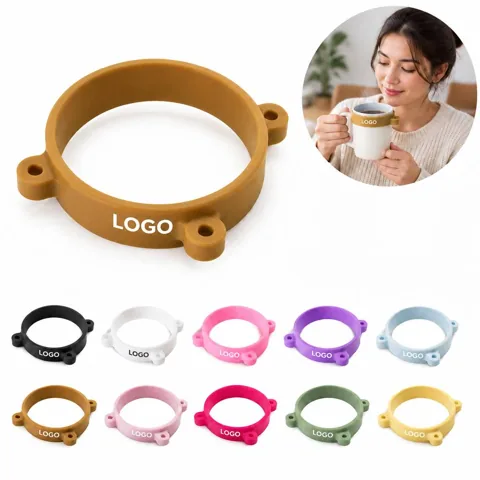 Food-Grade Silicone Non-Slip Grip Ring for Cups and Mugs