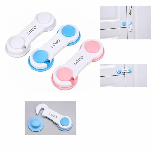 Child Safety Cabinet Lock with Adhesive Mount