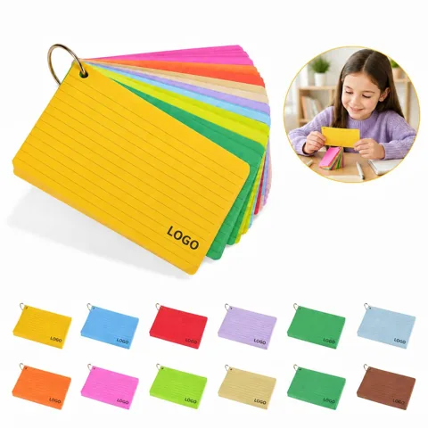 Portable Tear-Off Note Pads with Customizable Covers