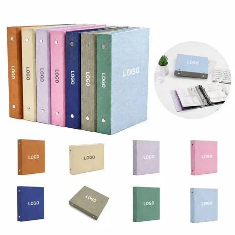 Cloth Wrap Binder for Loose Paper Organization