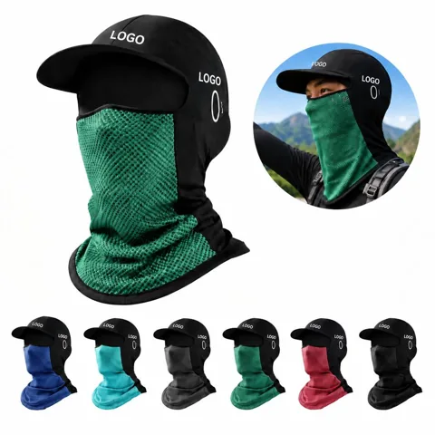 Breathable Ice Silk Sun Hat with Wide Brim for Outdoor Use