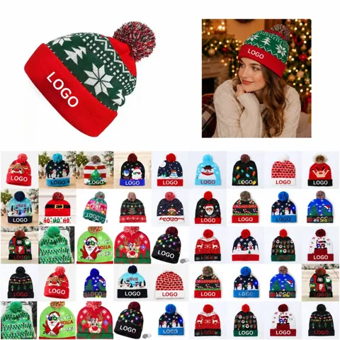 Personalized Full Knit Winter Beanie for Men and Women