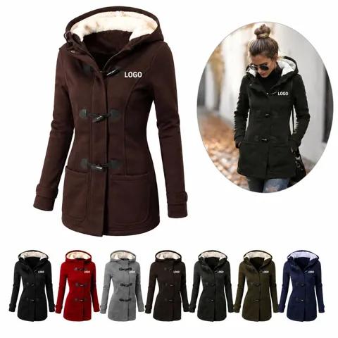 Warm Cotton-Padded Jacket for Autumn Winter