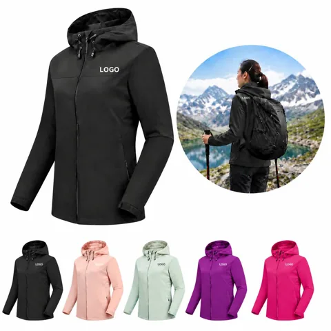Waterproof Windproof Outdoor Jacket for Women