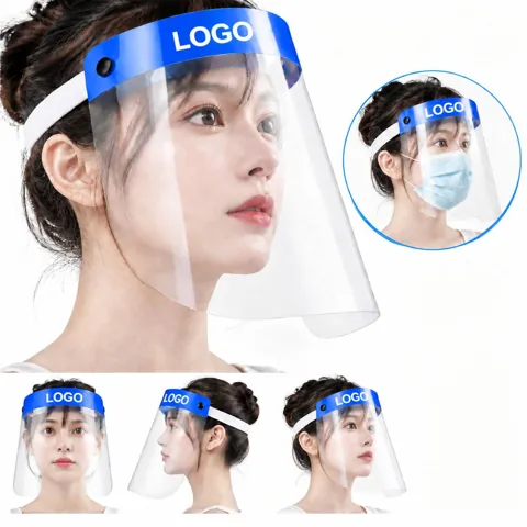 Clear Disposable PVC Safety Shield for Hygiene