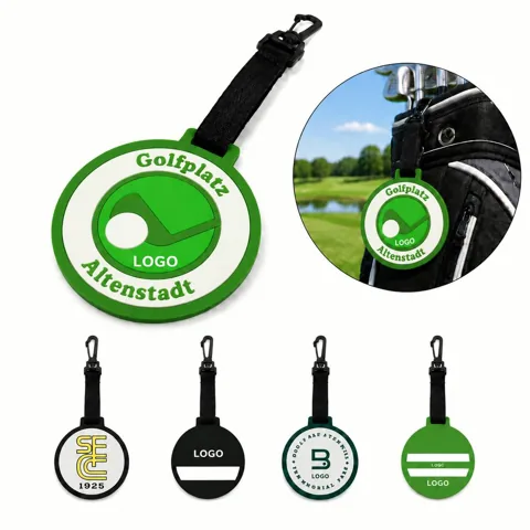 Weather-Resistant Golf Bag Identification Tag for Equipment