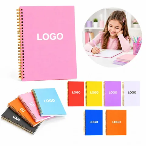 A5 Spiral Bound Lined Notebook for Writing