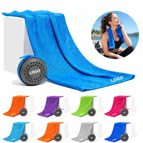 Quick-Dry Travel Microfiber Towel with Storage Case