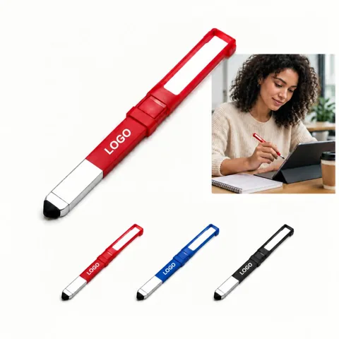 2-in-1 Capacitive Touch Screen Stylus with Ballpoint Pen