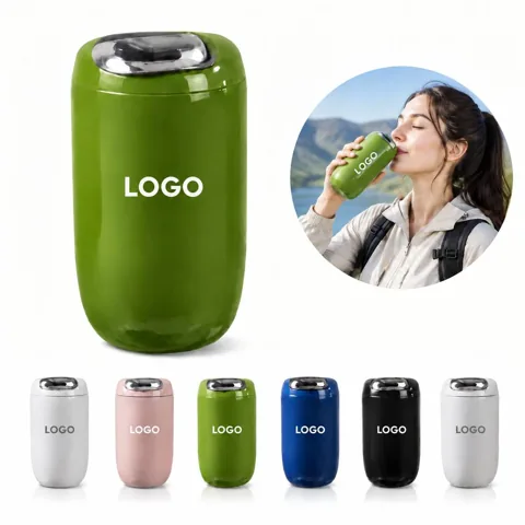 Double-Wall Vacuum Insulated Stainless Steel Travel Mug