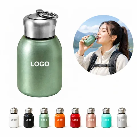 Compact Rust-Resistant Stainless Steel Drinking Cup