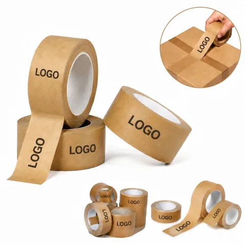 Custom Logo Kraft Paper Packing Tape