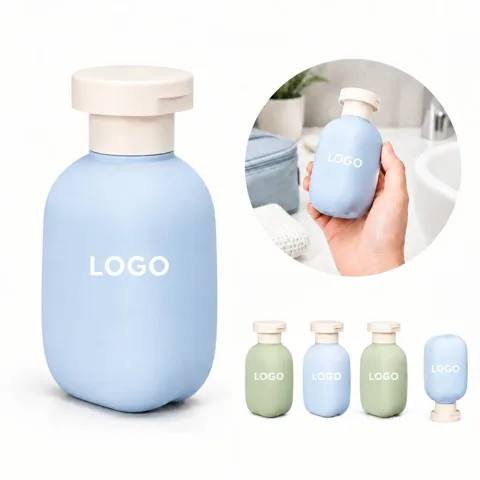 Soft Squeeze Travel Pump Bottle for Toiletries
