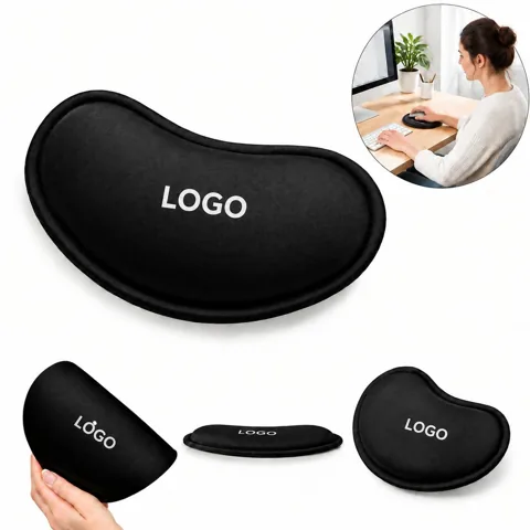 Ergonomic Silicone Wrist Rest Pad for Typing and Mouse Use