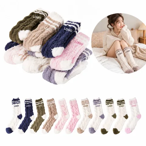 Winter Thermal Socks with Soft Fleece Lining for Men and