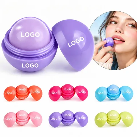 Moisturizing Fruit Ball Lip Balm for Dry Chapped Lips