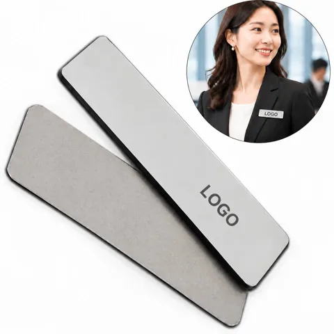 Durable Metal Identification Badge for Professional Use