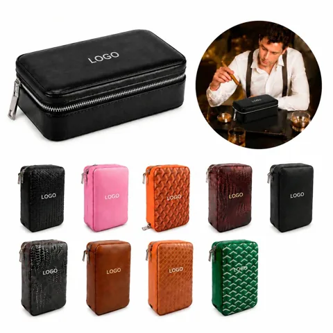 Aromatic Cedar Cigar Case Holds 5