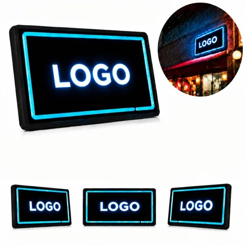 LED Mailbox Neon Light for Home Entrance Decor