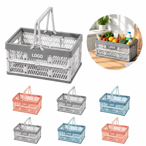 Collapsible Fabric Storage Bins with Handles