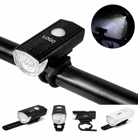 USB Rechargeable Bicycle Front Light with Multiple Modes