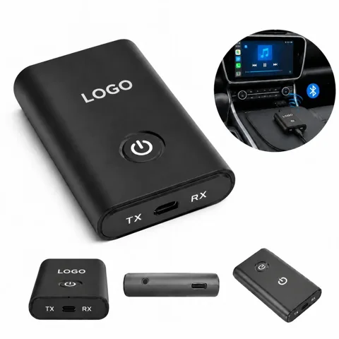 Wireless Audio Adapter with Low-Latency Transmit and