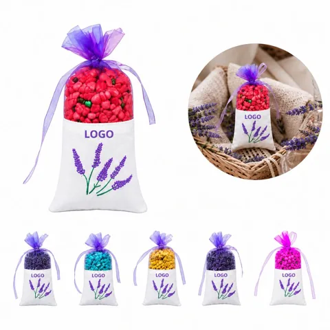Activated Bamboo Charcoal Odor Absorbing Sachet for Car