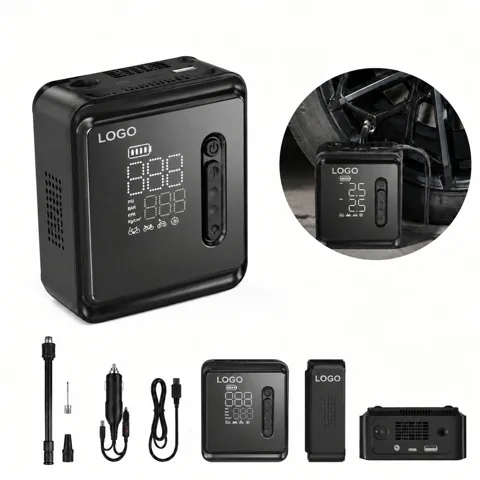 Portable Digital Smart Tire Air Pump with Auto Stop