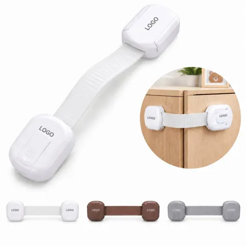 Child Safety Locks for Cabinets with Adhesive Mount
